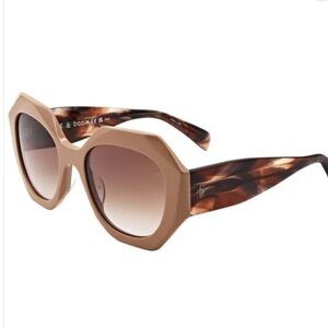 Rag and Bone geometric sunglasses